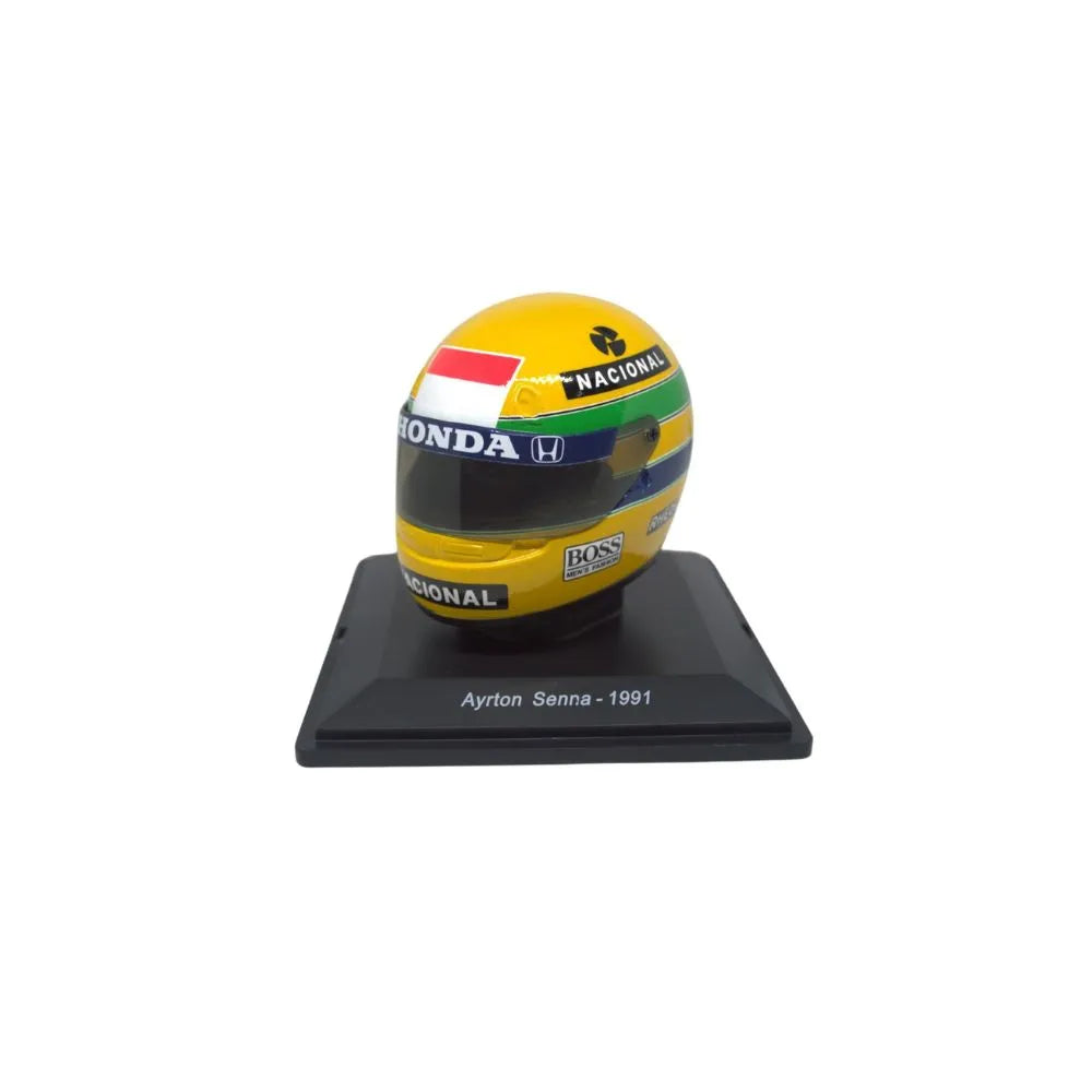 SennaTri - Mini Capacete Tricampeão 1991